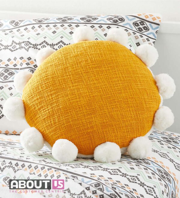 SUN POM POM CUSHION